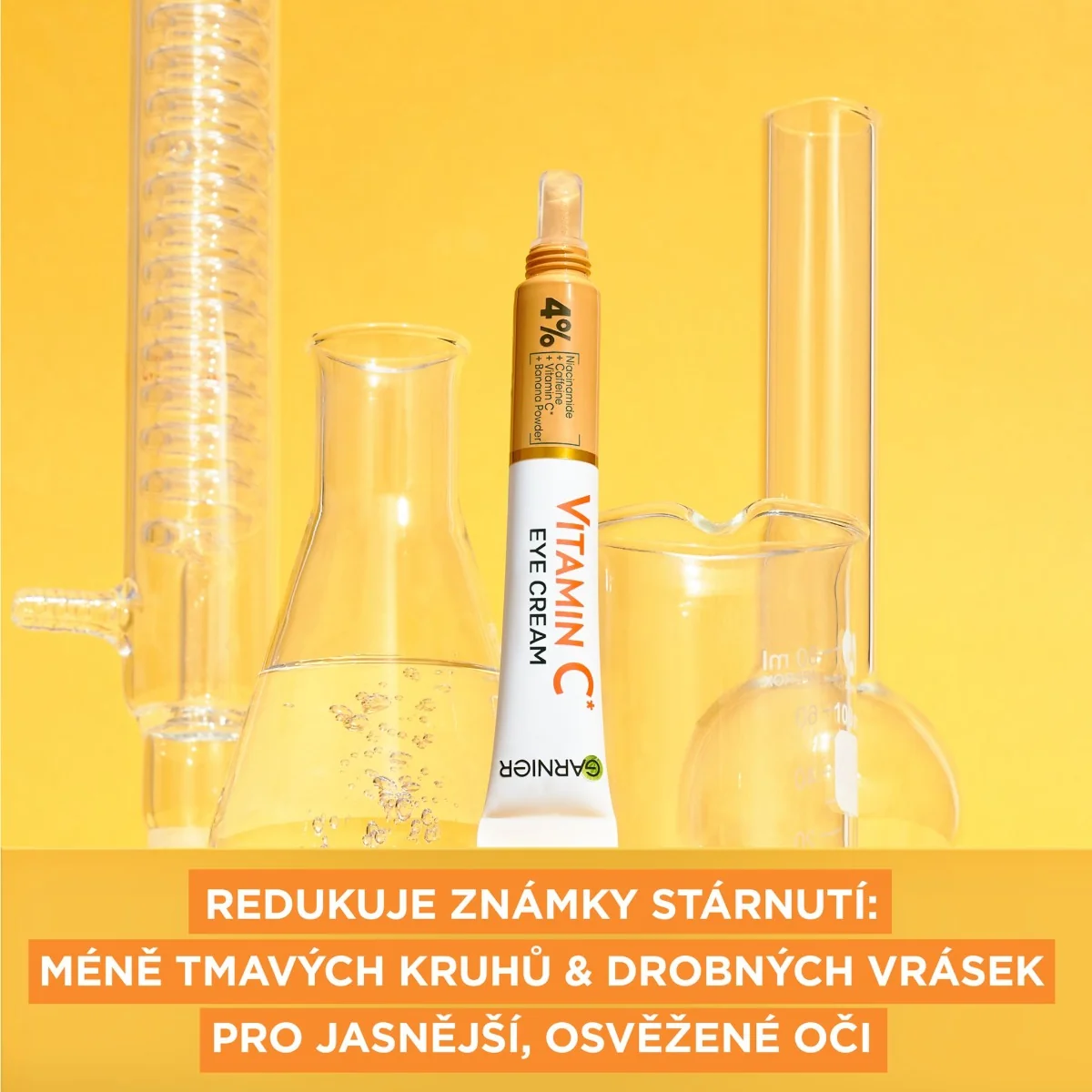 Garnier Skin Naturals Oční krém s vitaminem C 15 ml