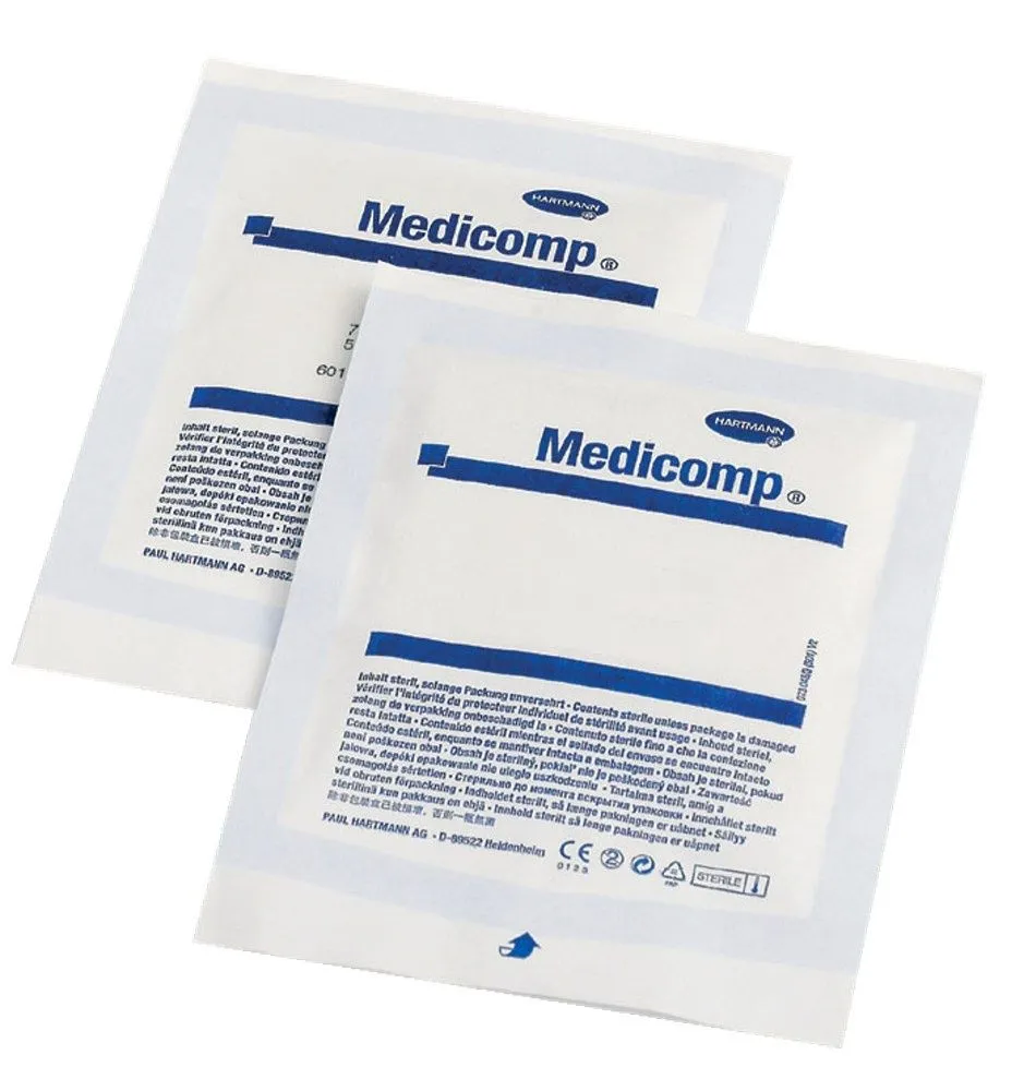 Medicomp Kompres sterilní 7,5 x 7,5 cm 25x2 ks