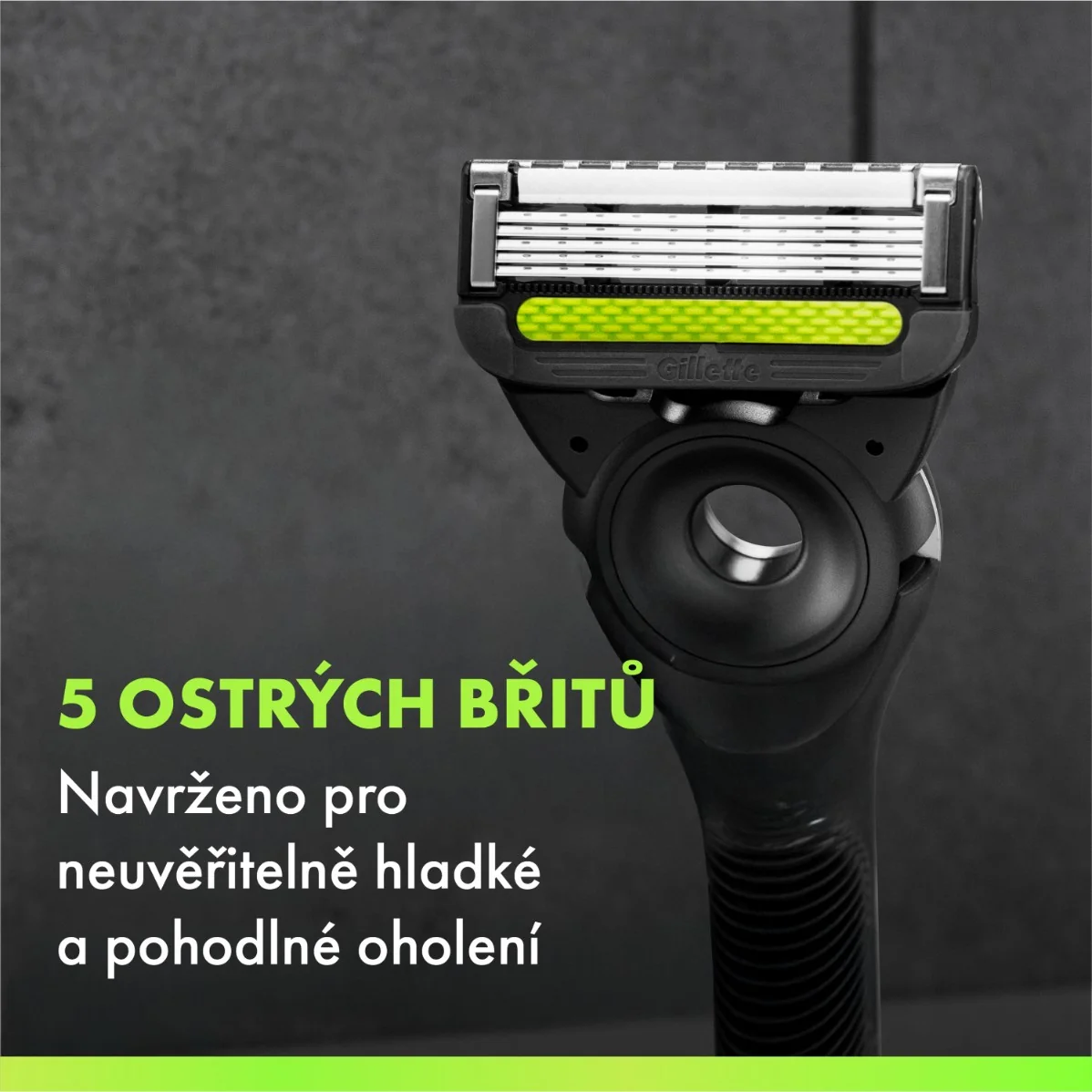 Gillette Labs náhradní holicí hlavice 8 ks
