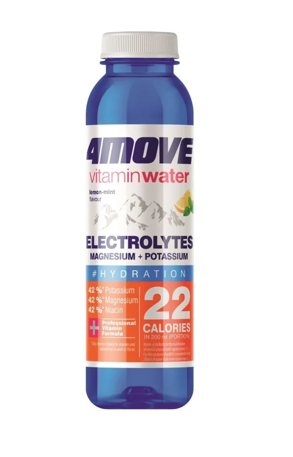 4MOVE Vitamin Water Electrolytes nesycený nápoj PET 556 ml