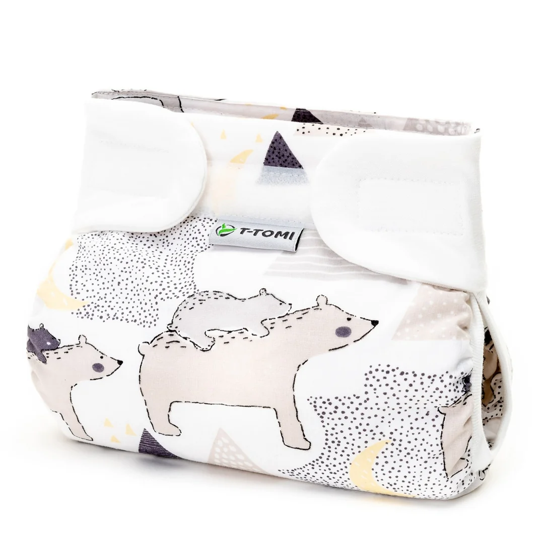 T-tomi Ortopedické abdukční kalhotky - suchý zip Bears (3-6kg)