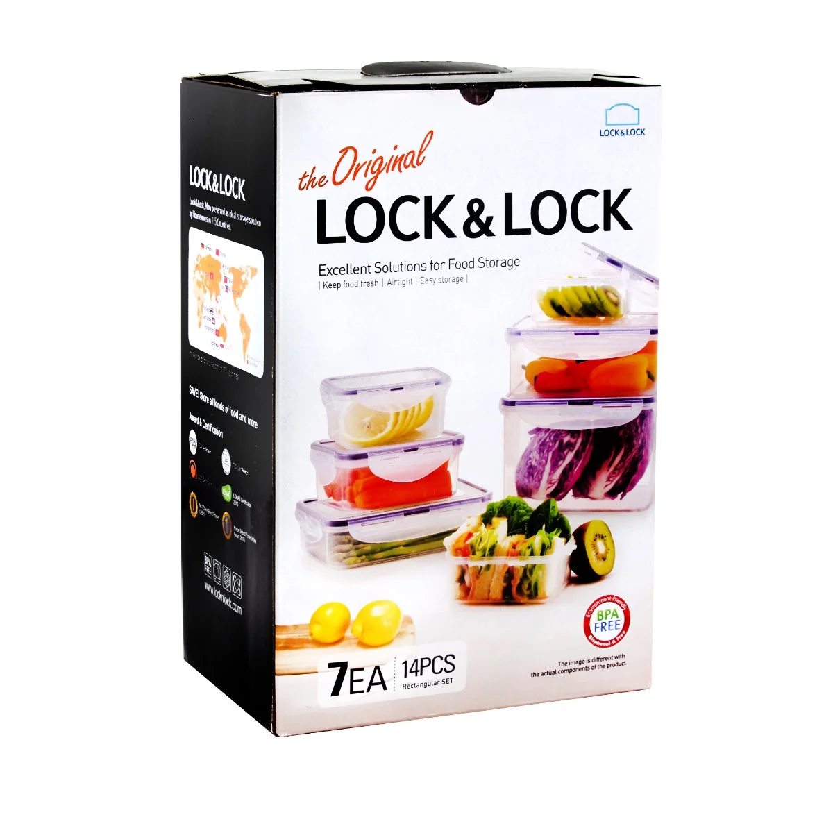 Lock&Lock Dóza na potraviny set 7 ks