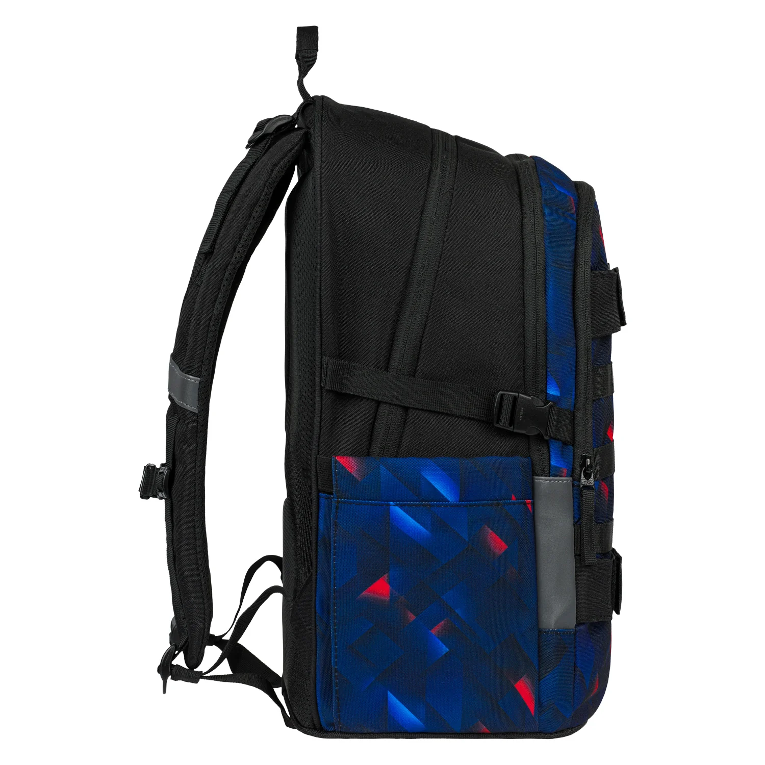 Baagl SET 3 Skate Indigo: batoh, penál, sportovní taška