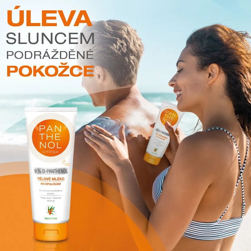 Panthenol Omega Tělové mléko rakytník 9 % 250 ml