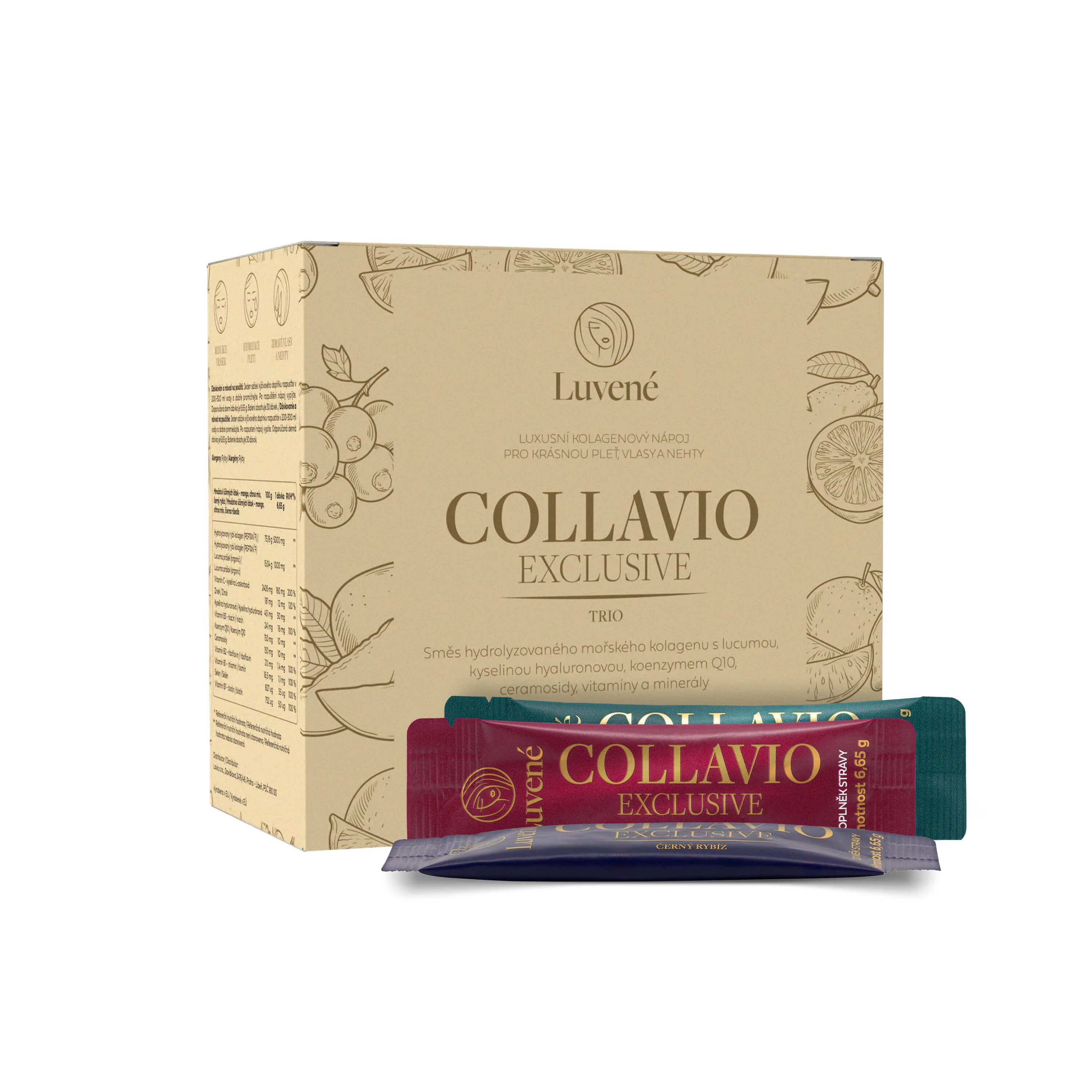 Luvené COLLAVIO Kolagen drink Collavio Exclusive TRIO 