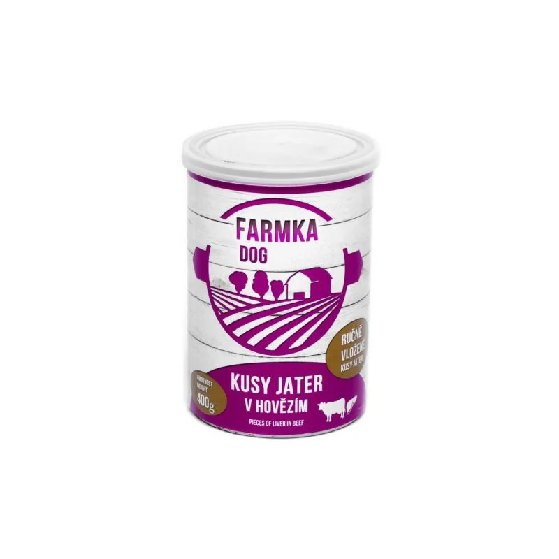 Sokol Falco FARMKA DOG s játry 400g