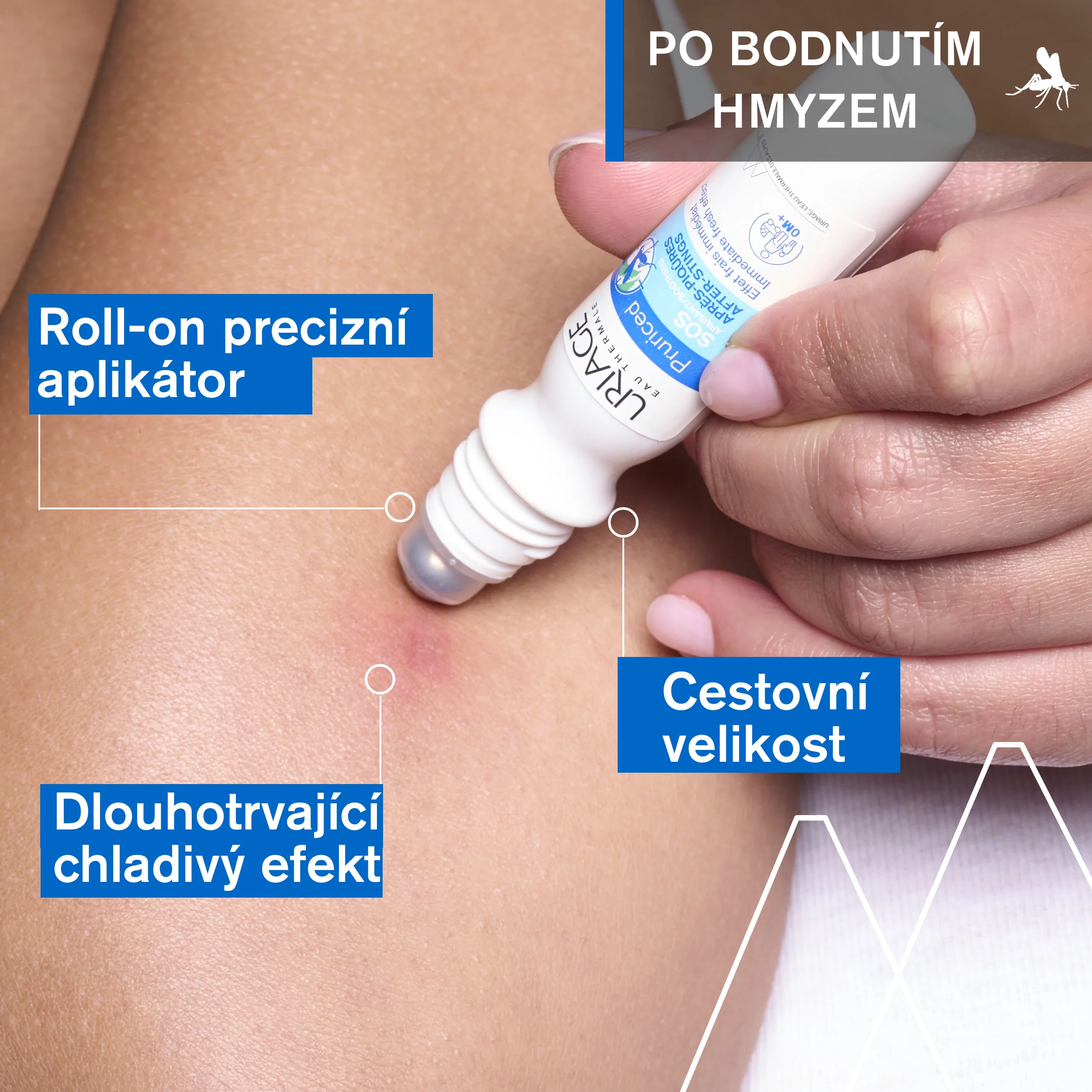 Uriage Pruriced SOS roll-on po bodnutí hmyzem 15 ml