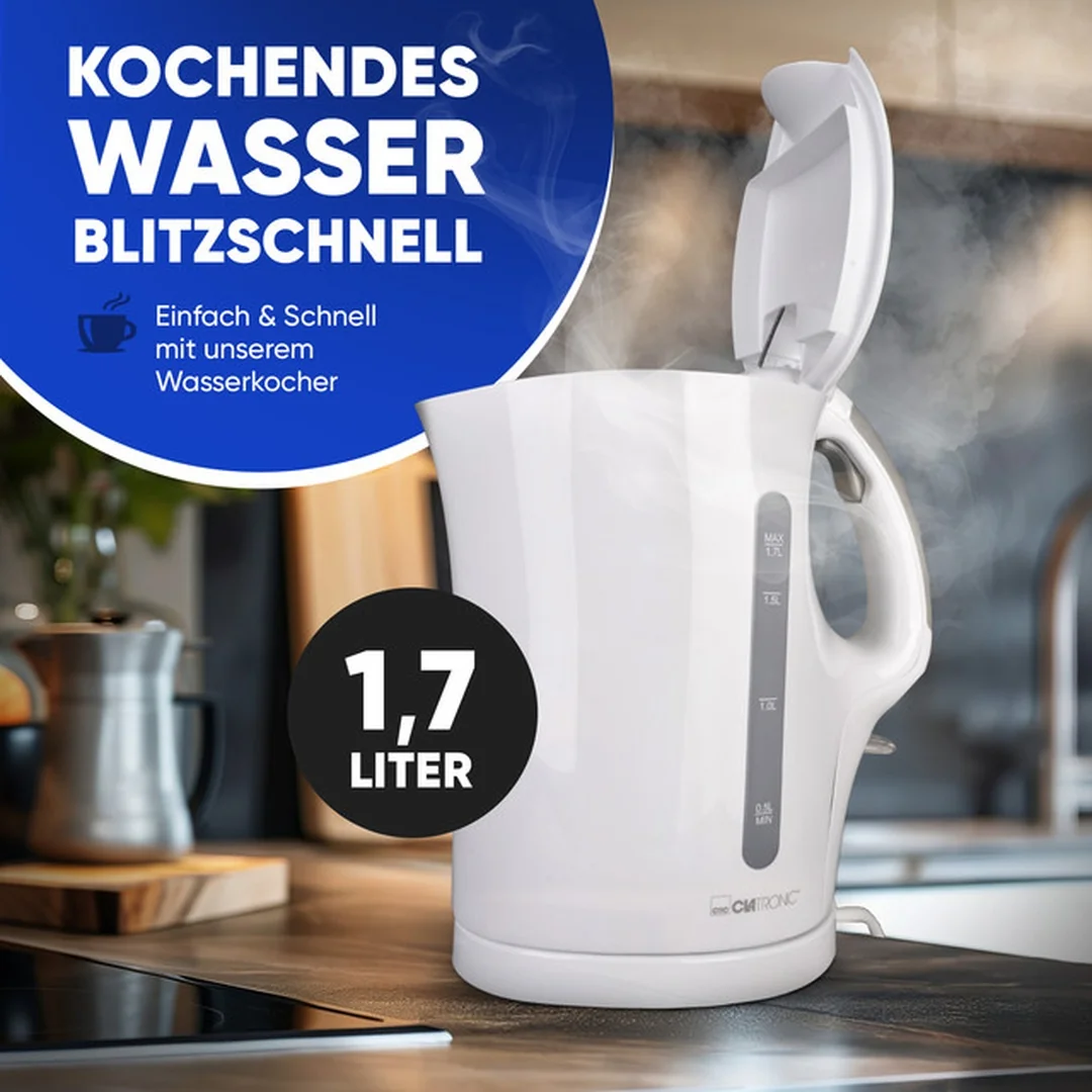 CLATRONIC WK 3819 WH rychlovarná konvice bílá 1,7l