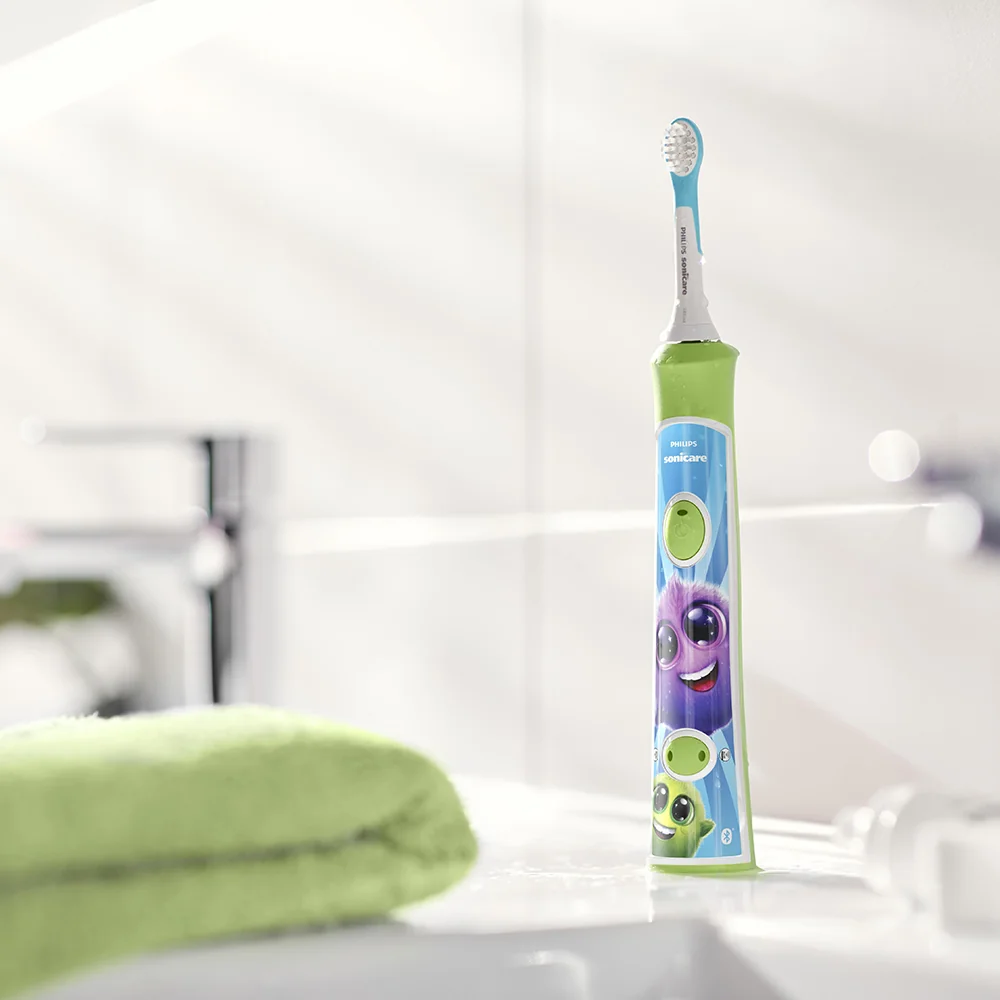 Philips Sonicare for Kids HX6352/11 dětský sonický zubní kartáček zelený
