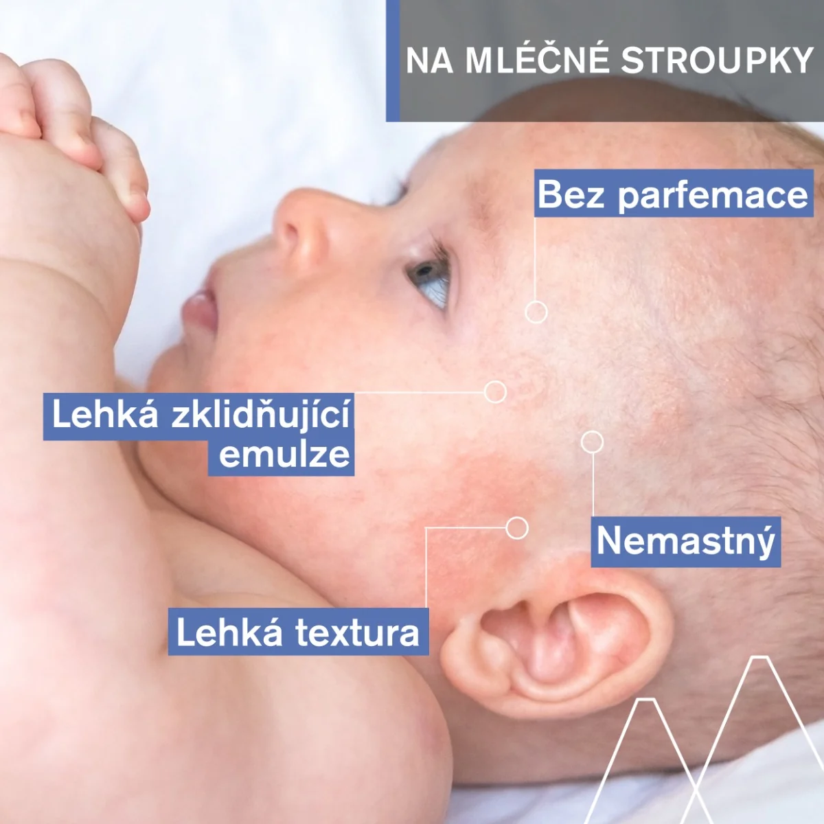 Uriage Bébé Krém pro nejmenší na pokožku se sklonem k tvorbě mléčných krust 40 ml
