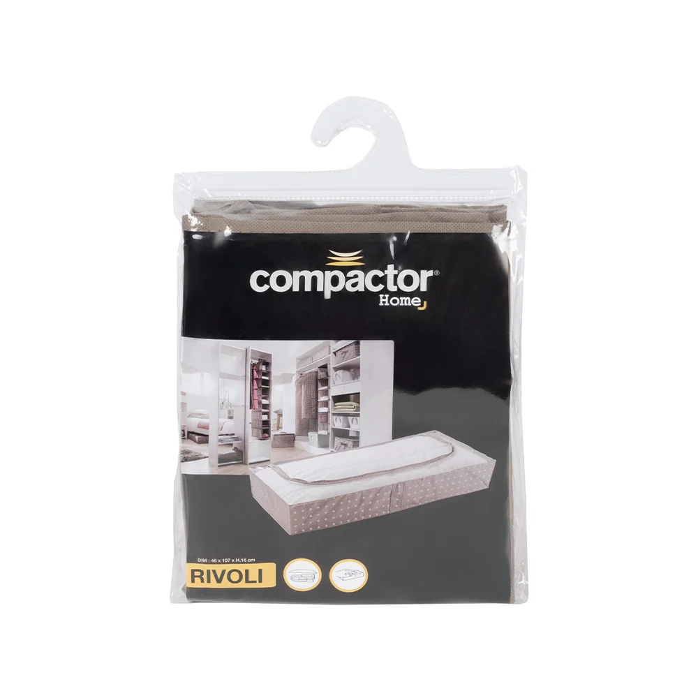 Compactor Rivoli 107 x 46 x 16 cm nízký textilní úložný box