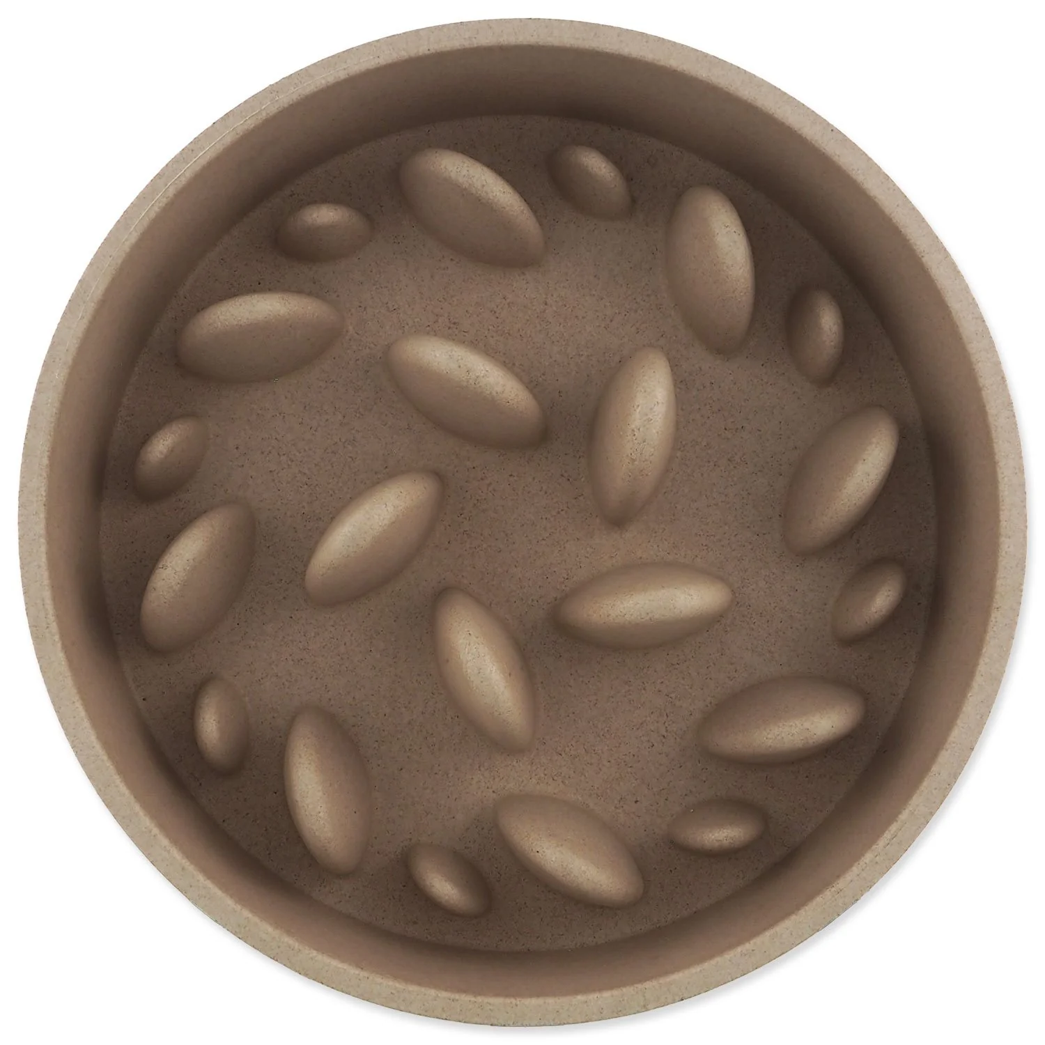 Dog Fantasy Miska proti hltání EcoStyle béžová 21cm, 1350ml