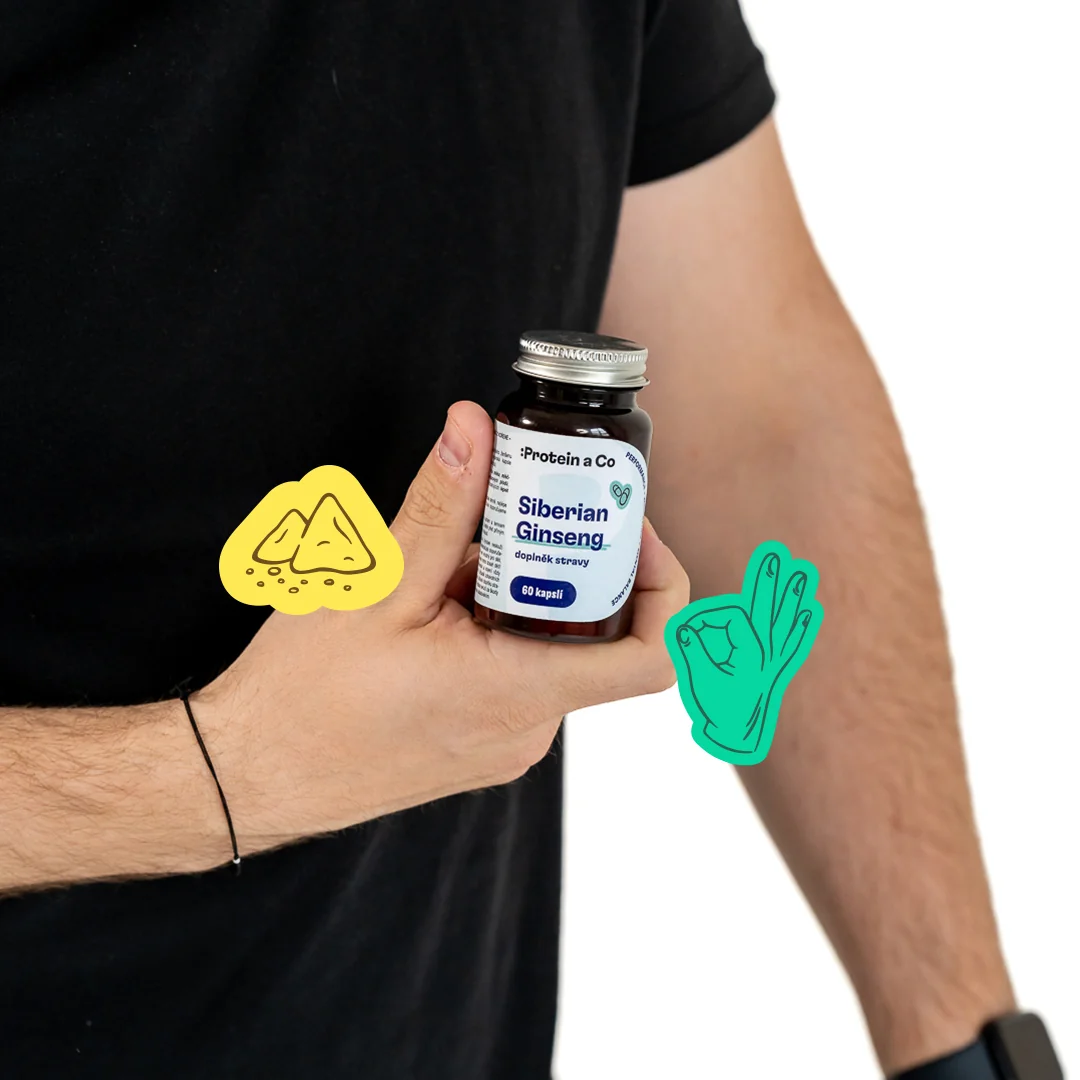 Protein a Co Sibiřský ženšen 60 kapslí