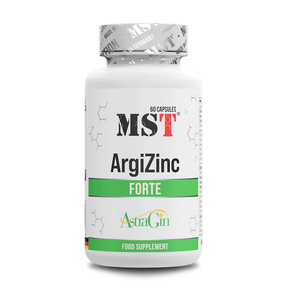 MST Nutrition Zinek, arginin • ArgiZinc Forte 60 cps