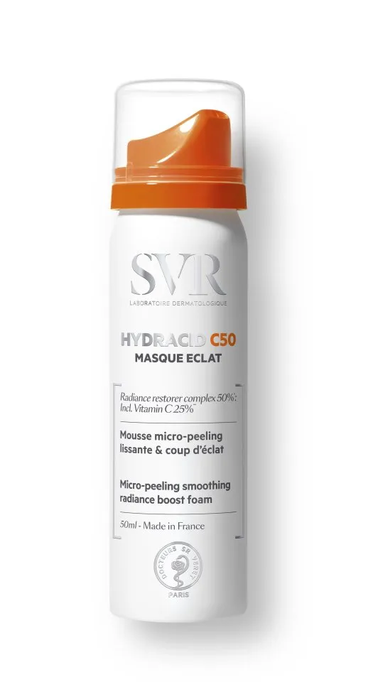 SVR Hydracid C50 Masque Eclat pěnová maska 50 ml