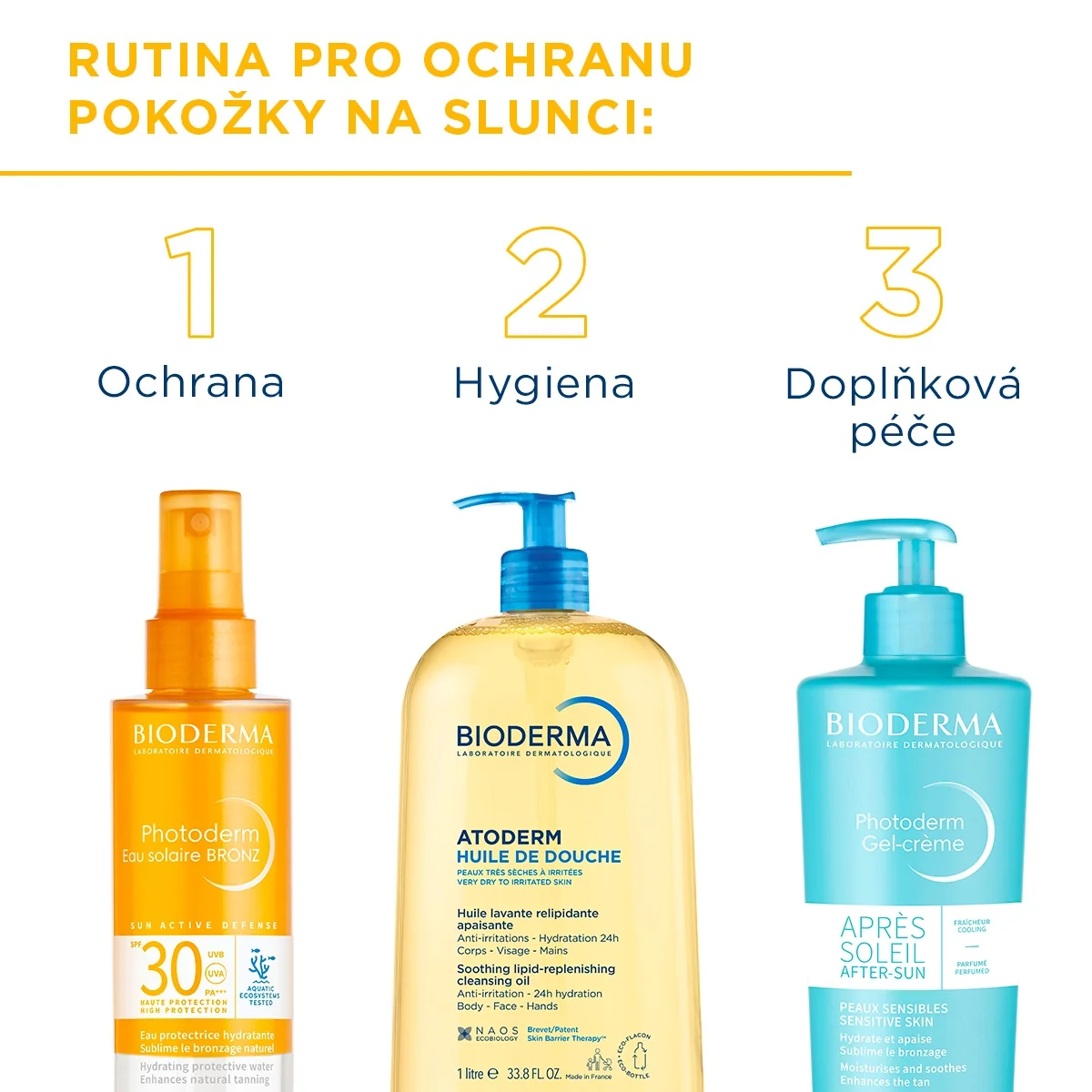 BIODERMA BRONZ opalovací voda SPF30 200 ml