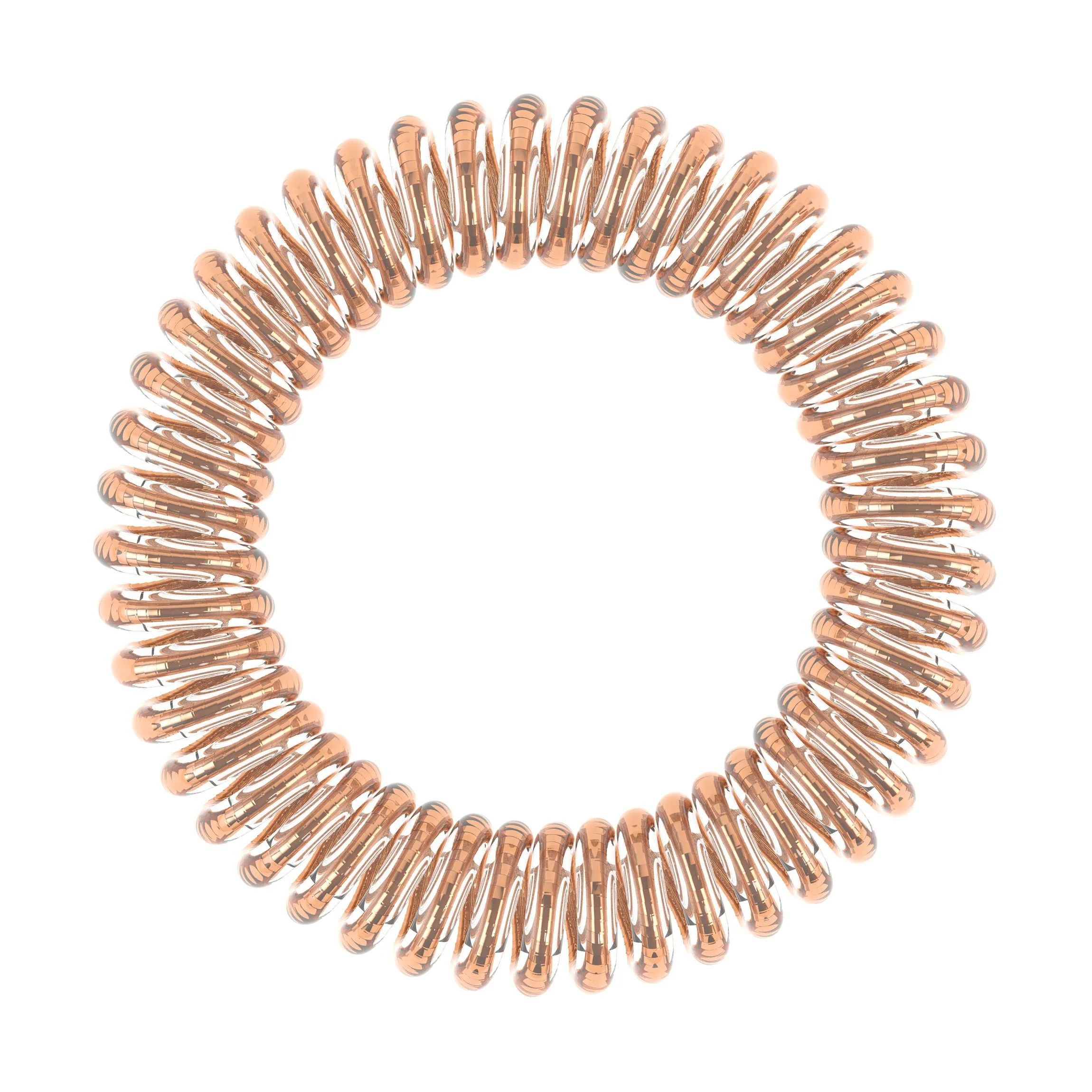 Invisibobble SLIM Bronze Me Pretty gumička do vlasů 3 ks