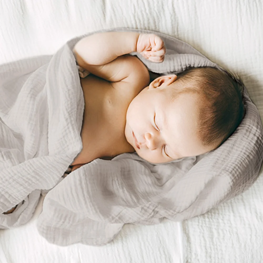 Babyono Pleny bambusové 3 ks šedé/mix barev