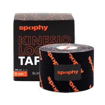 Spophy Kinesiology Tape 5 cm x 5 m tejpovací páska černá