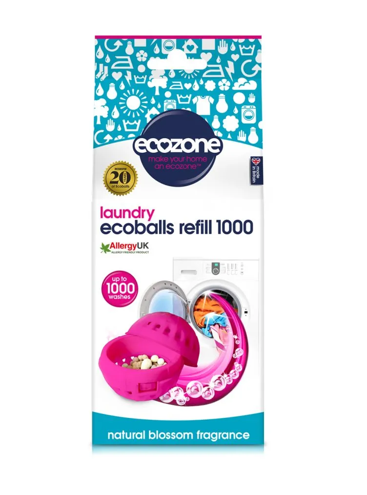 Ecozone Ecoballs 1000 praní květinová vůně náhradní náplň 1 ks