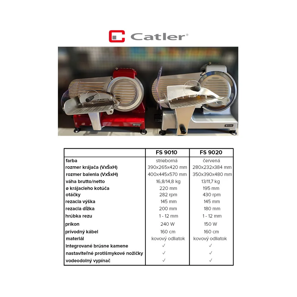 Catler FS 9010 kráječ potravin