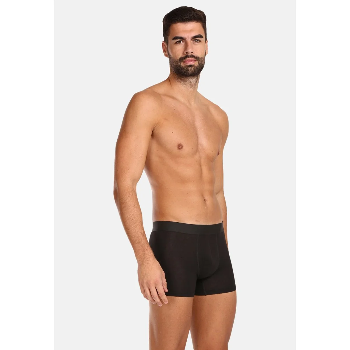 Nedeto 3PACK pánské boxerky nadrozměr černé (3NBX001) 9XL