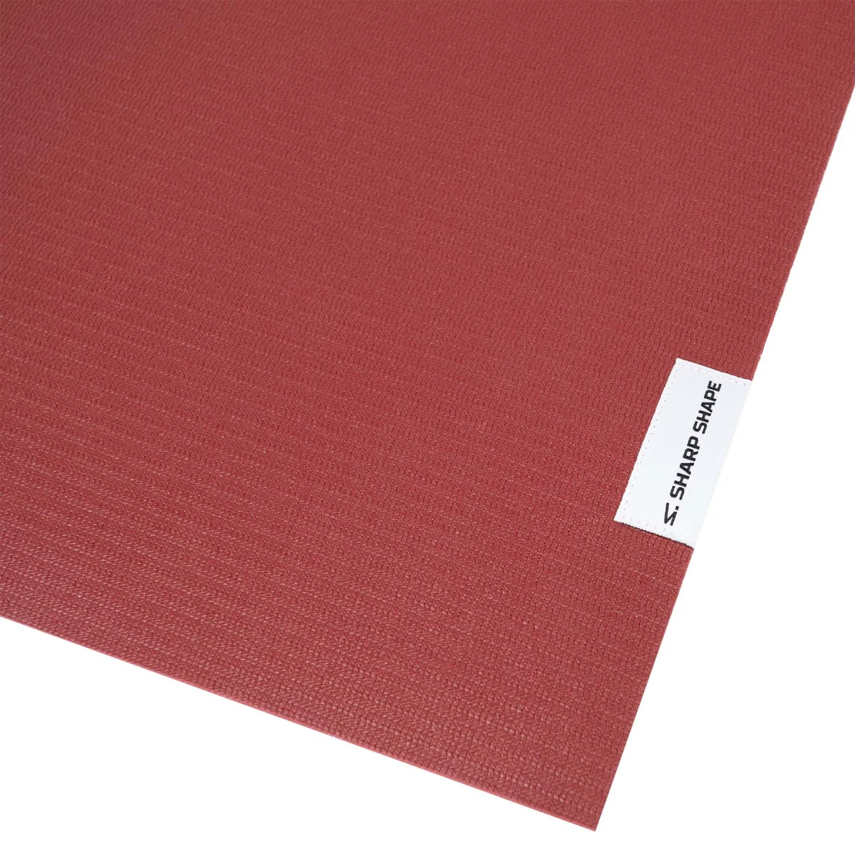 SharpShape Podložka na jógu PVC PRO MAT červená