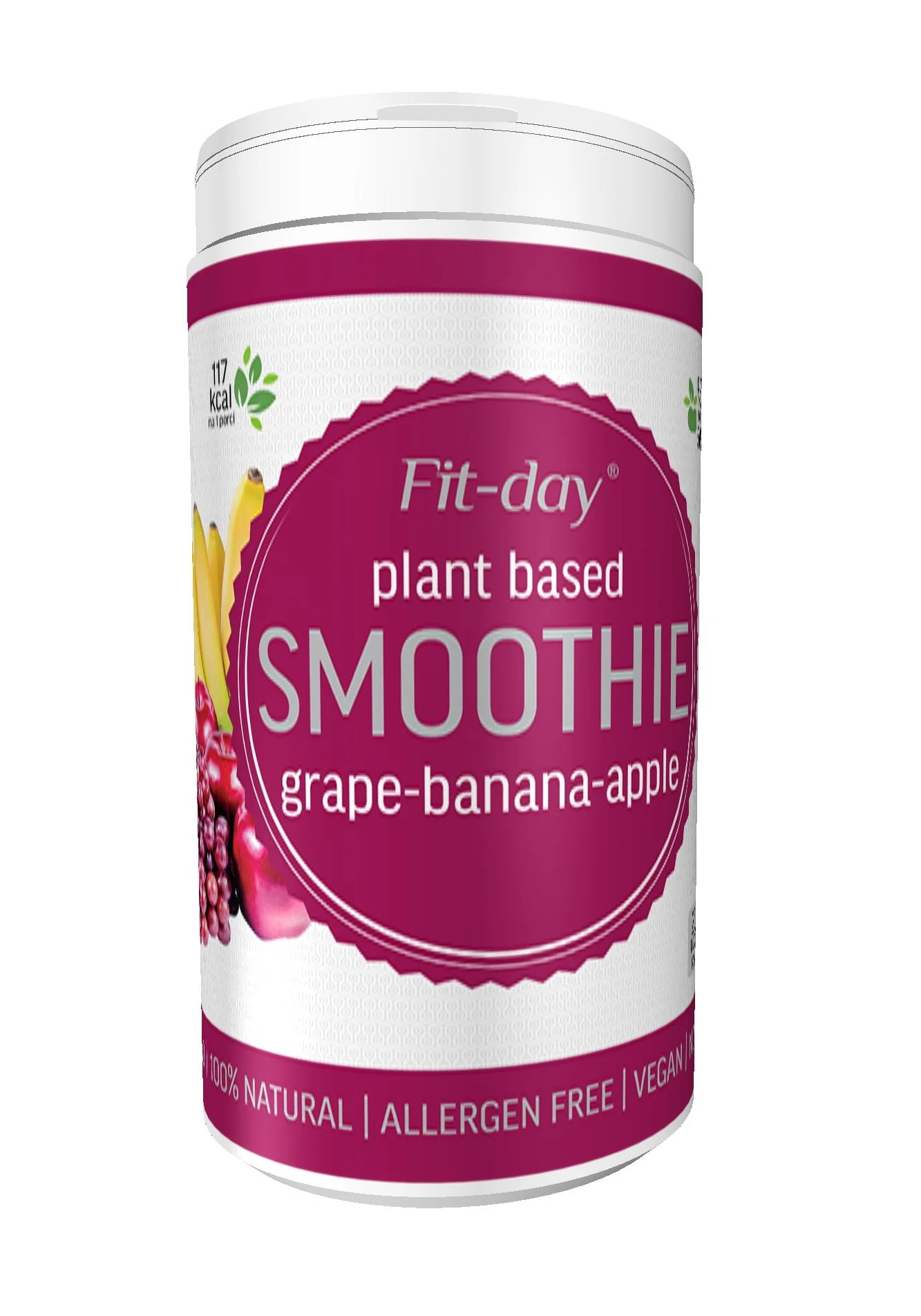 Fit-day Smoothie hrozno-banán-jablko 600 g