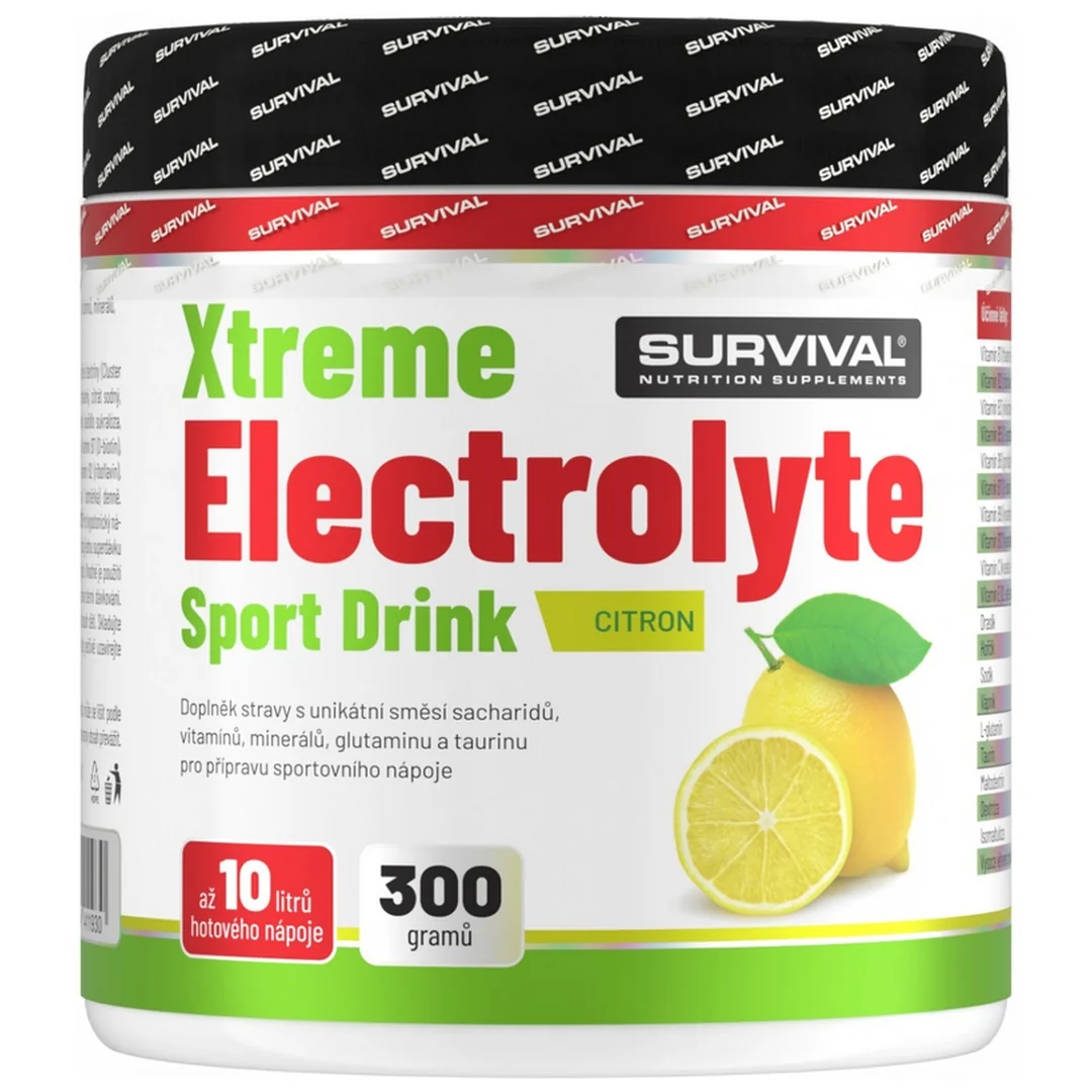 Survival Xtreme Electrolyte Sport Drink 300 g pomeranč