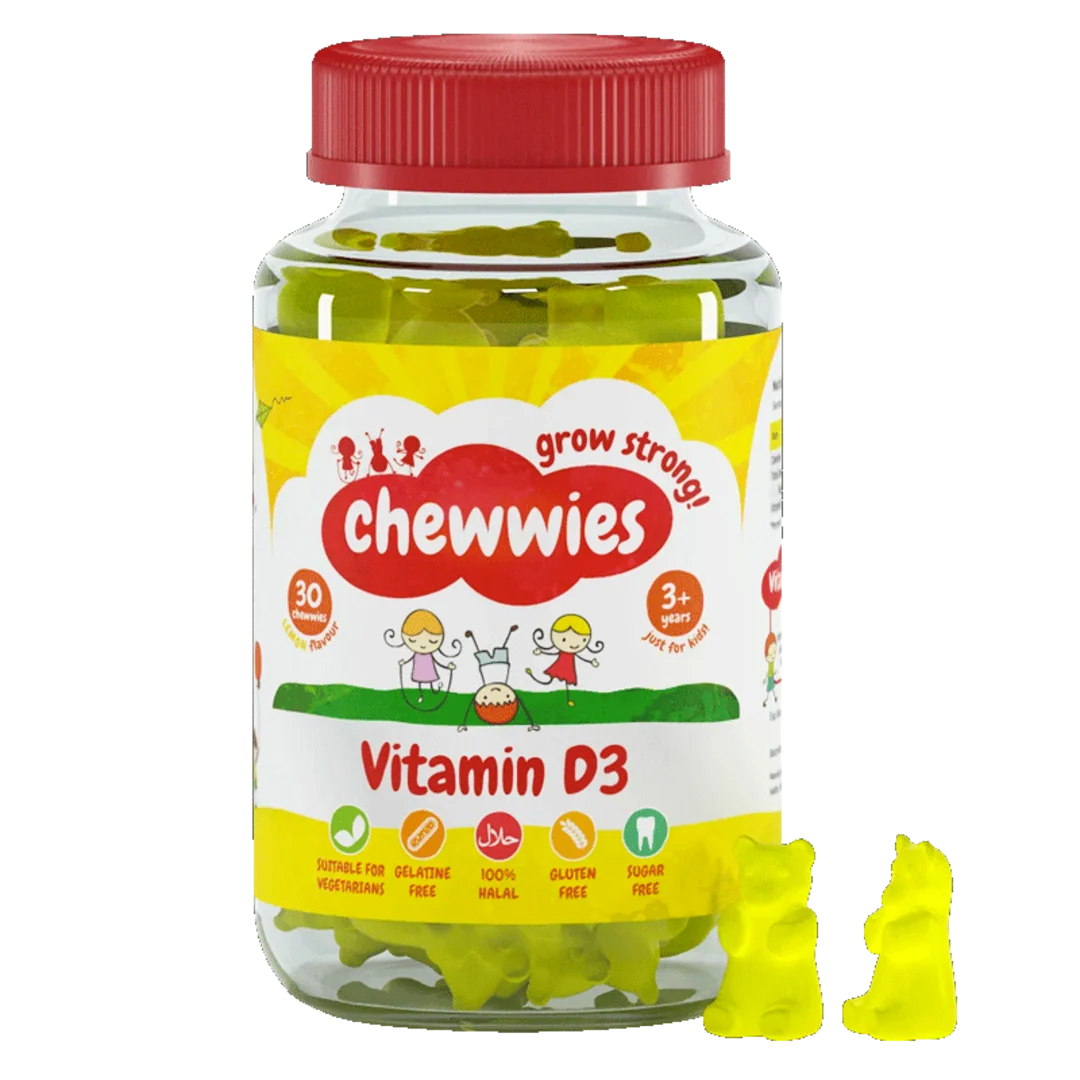 Chewwies Vitamin D3 - 30 želé