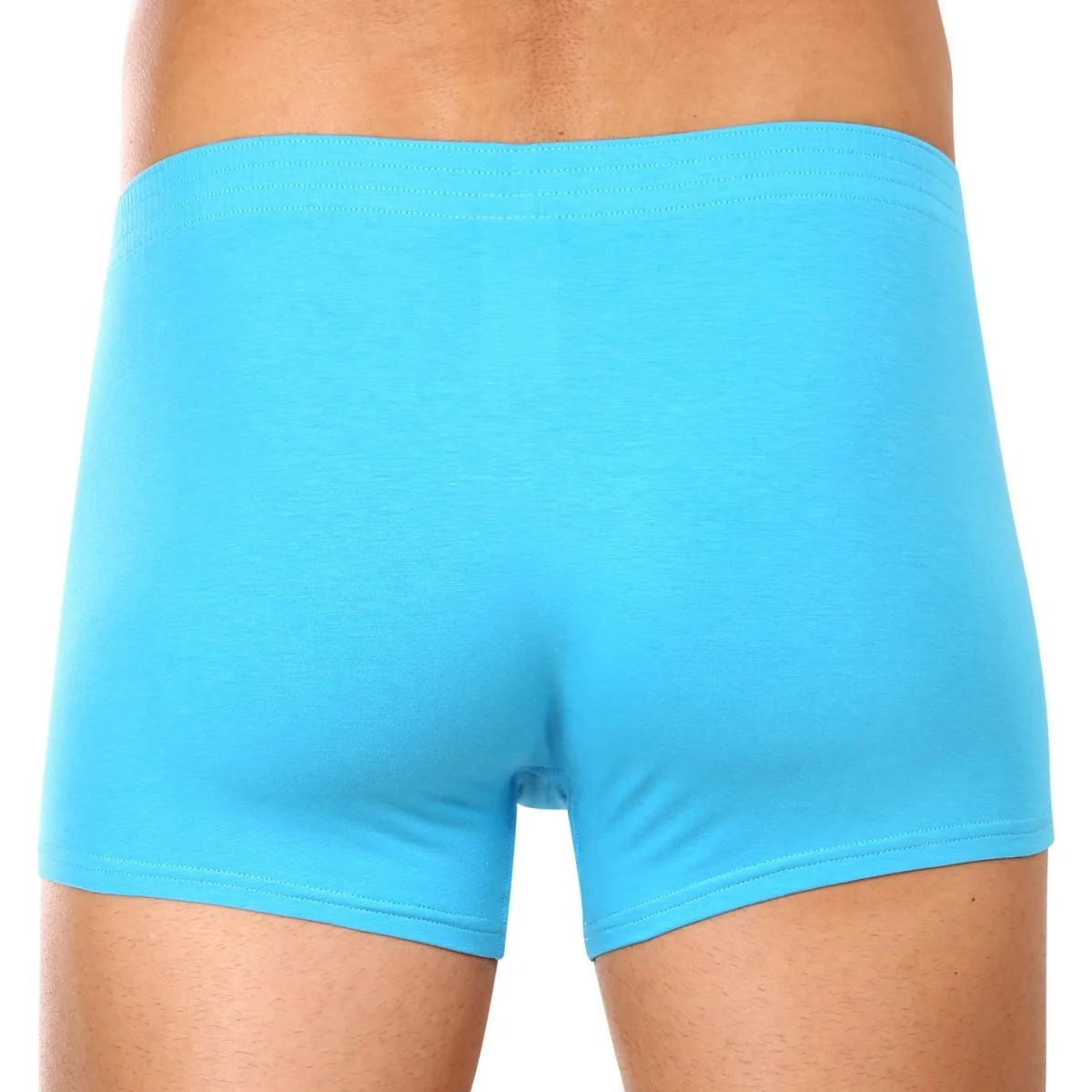 Styx 3PACK pánské boxerky klasická guma světle modré (3Q1169) XXL