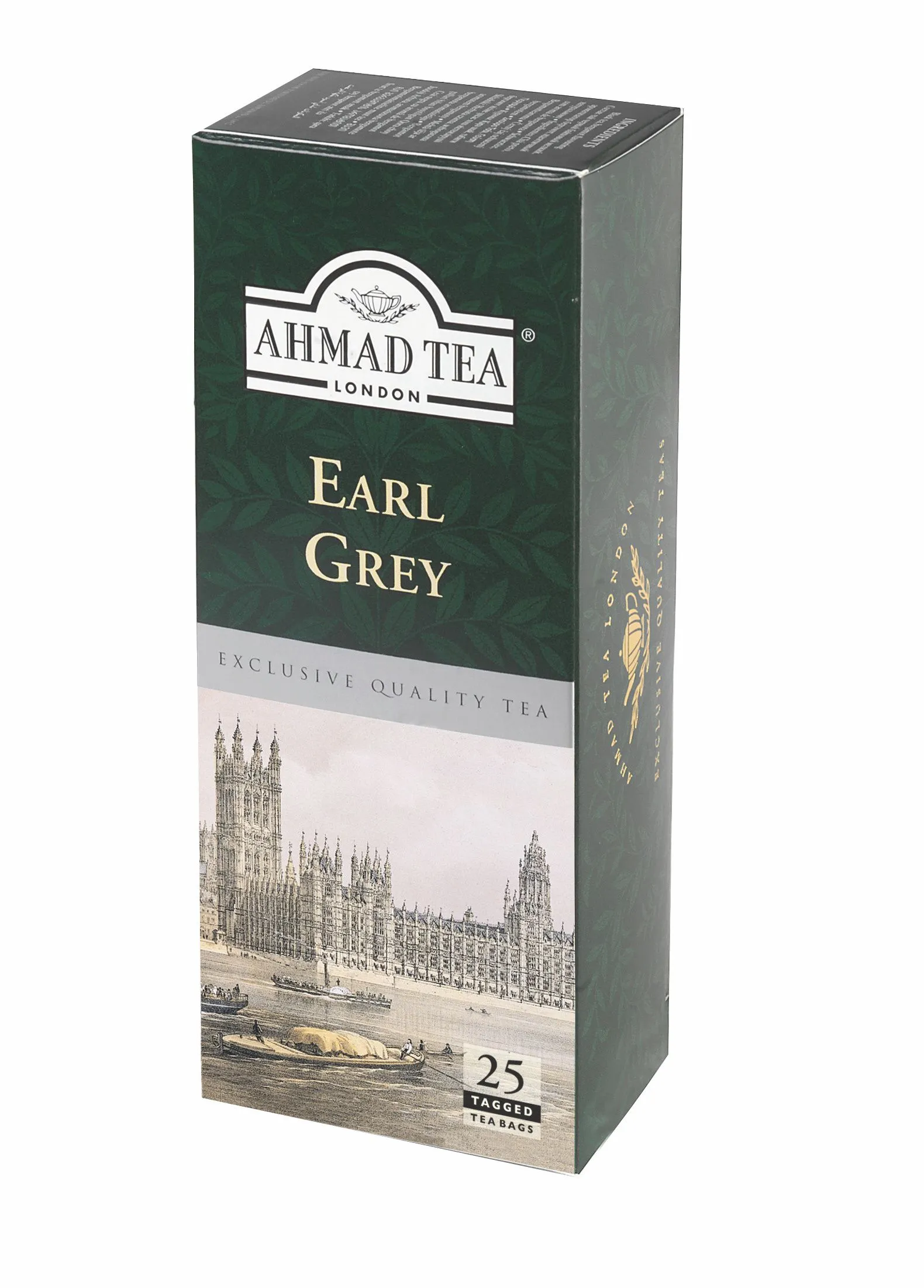Ahmad Tea Earl Grey porcovaný čaj 25x2 g