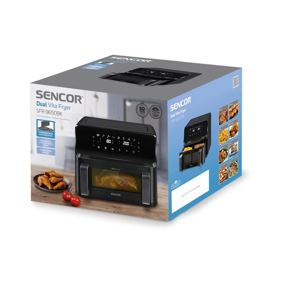 SENCOR SFR 9650BK horkovzdušná fritéza