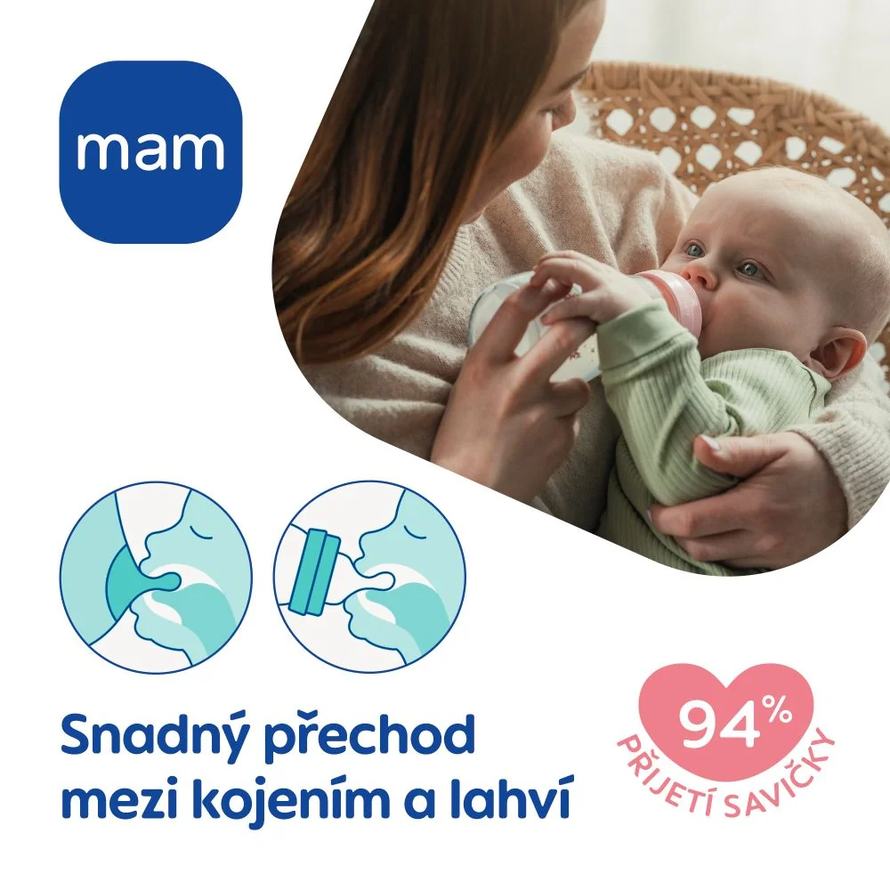MAM Láhev Feel Good Bottle 170 ml 1 ks béžová