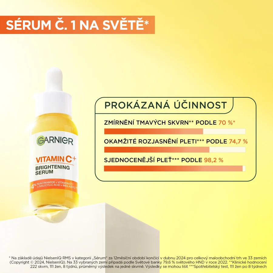 Garnier Skin Naturals Vitamín C rozjasňujicí super sérum 30 ml