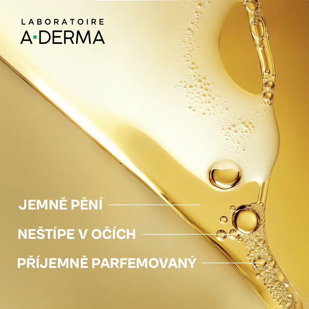 A-Derma Exomega Control Zvláčňující sprchový olej 1000 ml