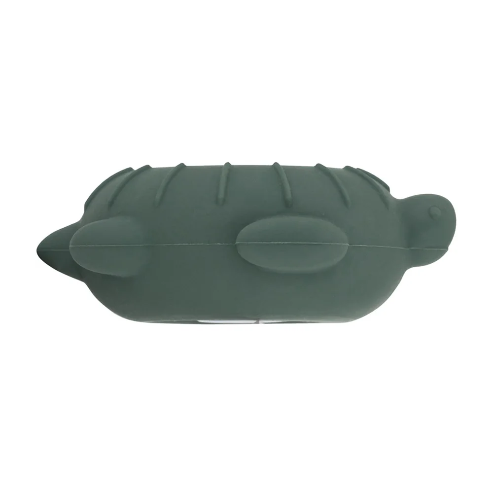 Petite&Mars Turtle Terry teploměr do vody 0m+ silikonový digitální 1 ks misty green