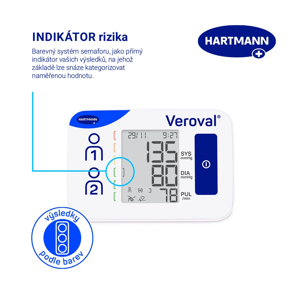 Veroval Compact digitální tonometr s manžetou 22-42 cm