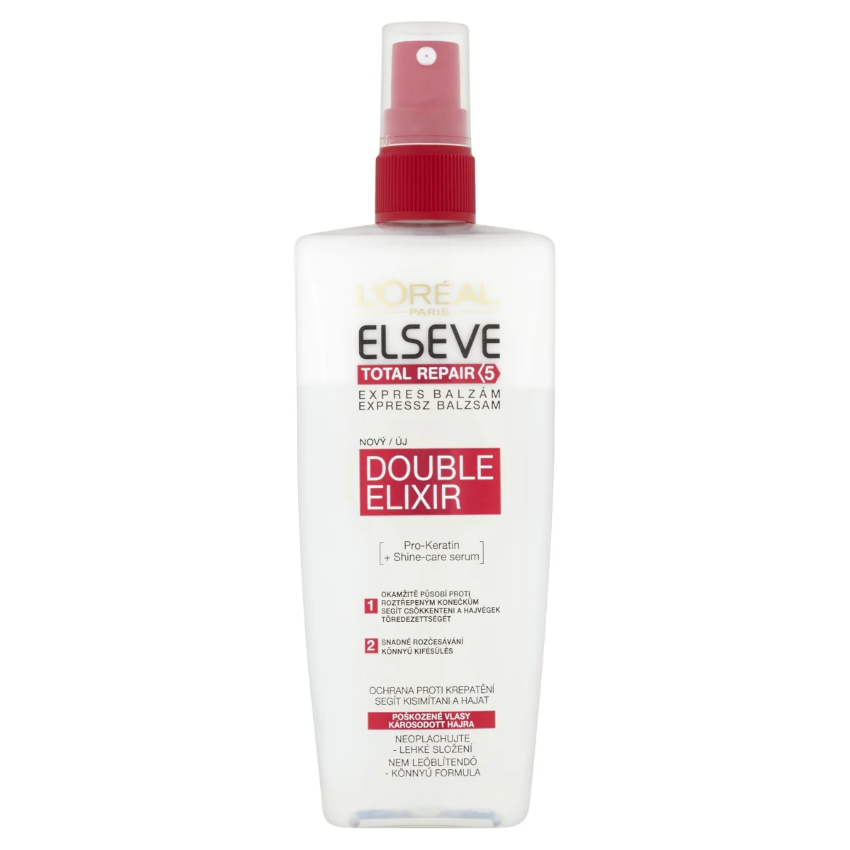 Loréal Paris Elseve Total Repair 5 Double Elixir dvoufázový balzám na vlasy 200 ml
