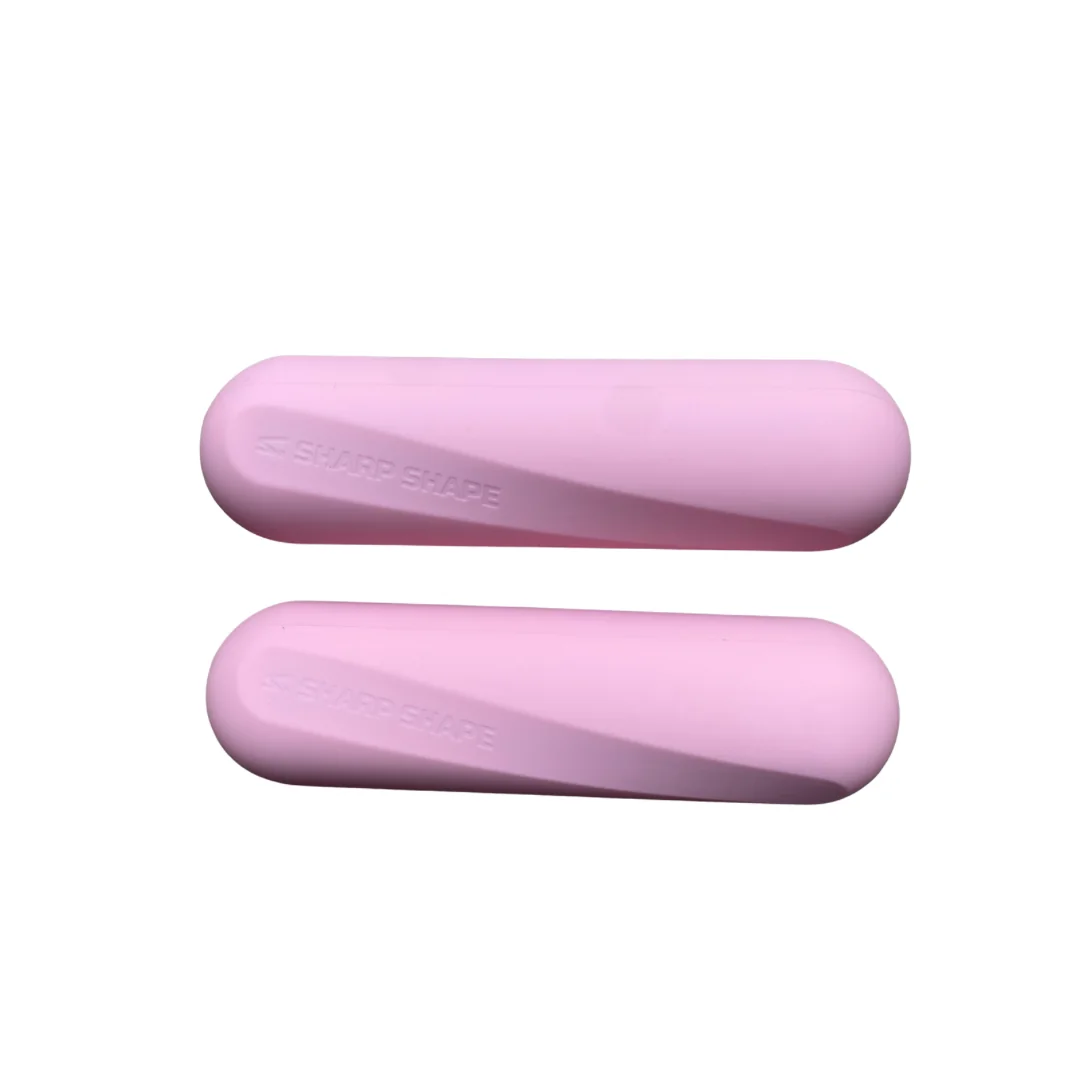 SharpShape Silikonové činky růžová 2X1 kg