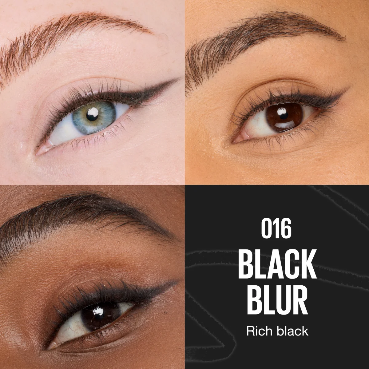 Maybelline Sculpting Stix 16 Black Blur oční linka 1 ks