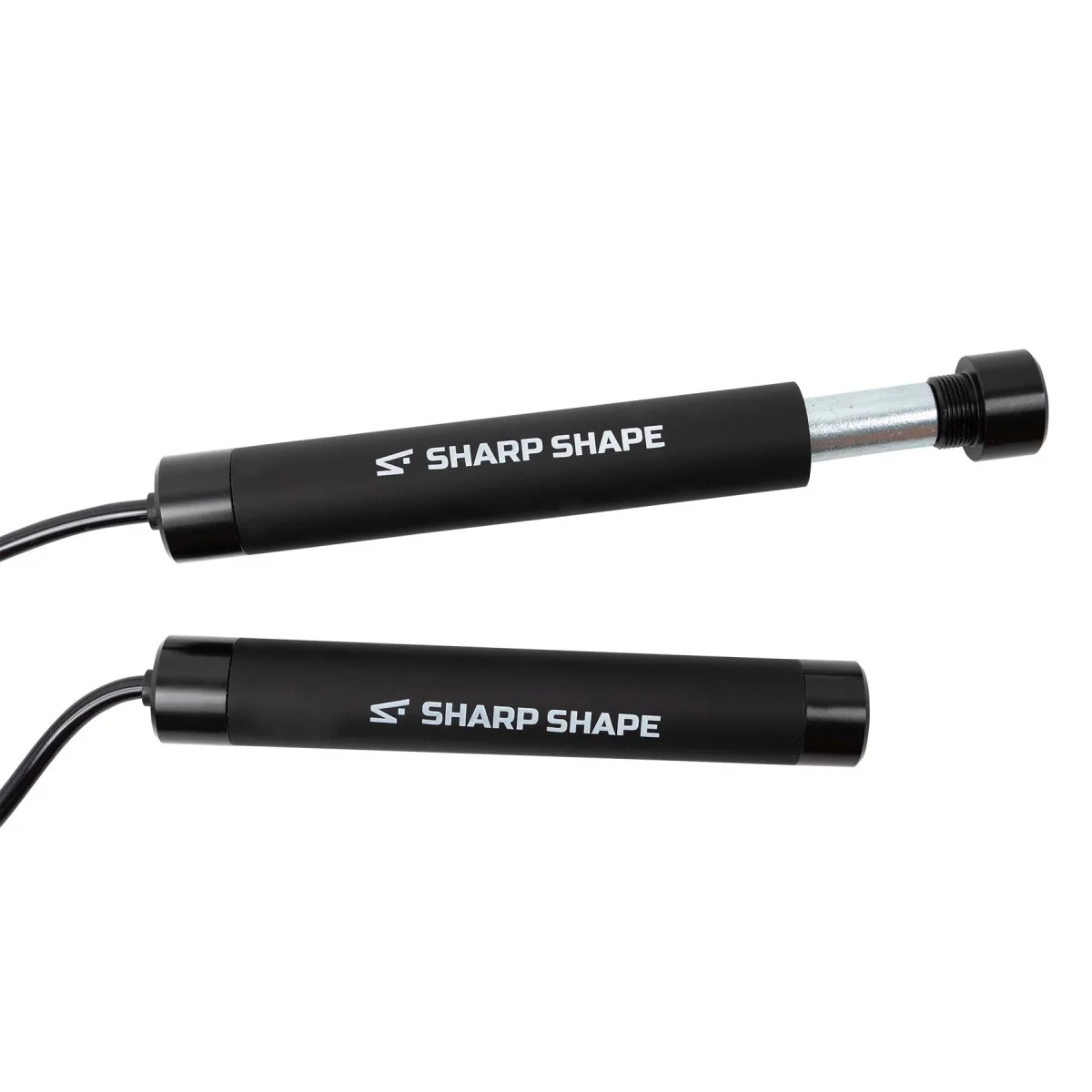 SharpShape Zátěžové švihadlo 90 g černé 
