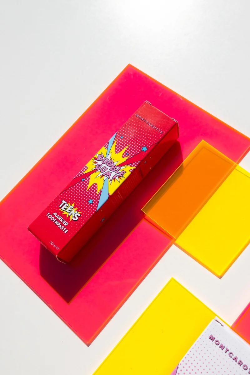 Montcarotte Teens Marker Bubble Boom zubní pasta 30 ml