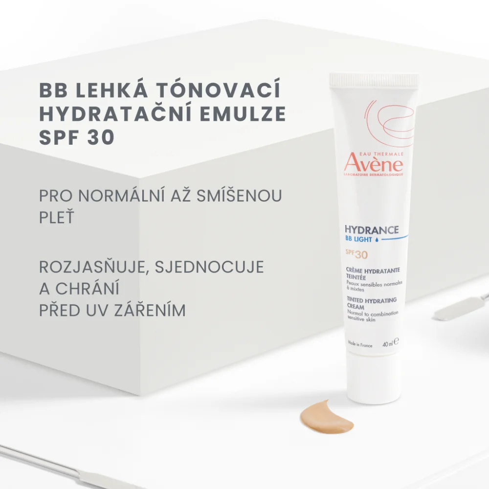 Avène Hydrance BB Lehká tónovací hydratační emulze SPF30 40 ml