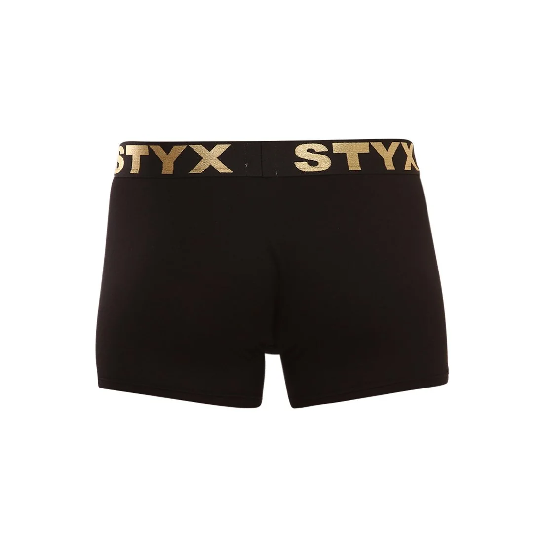 Styx Pánské boxerky / KTV sportovní guma černé - černá guma (GTC960) XXL