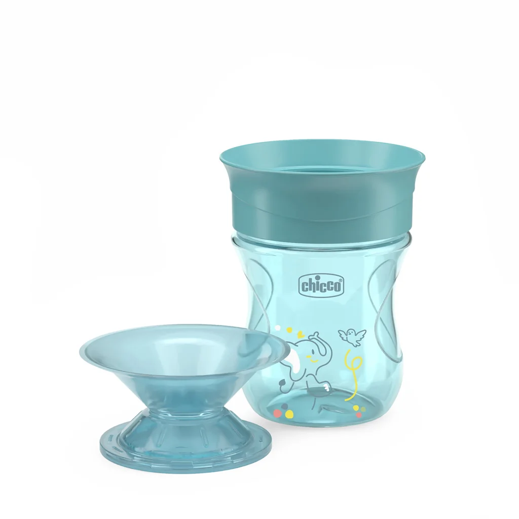Chicco Hrneček 360 Perfect X s držadly 12m+ 200 ml teal