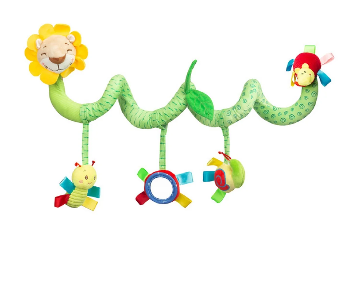SENSILLO Edukační, kontrastní spirála Colorful - Lvíček 