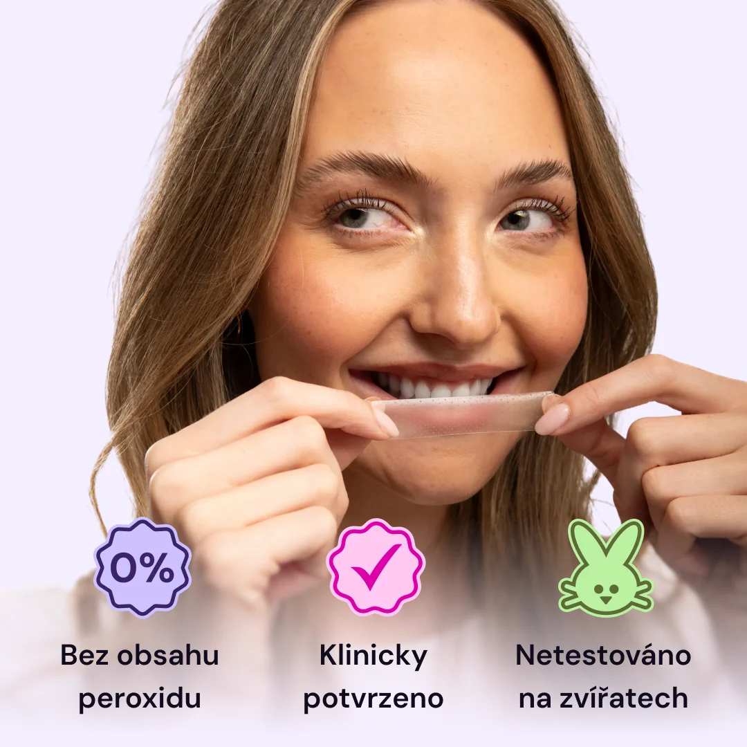 Lyss PAP+ bělicí pásky na zuby 20 ks
