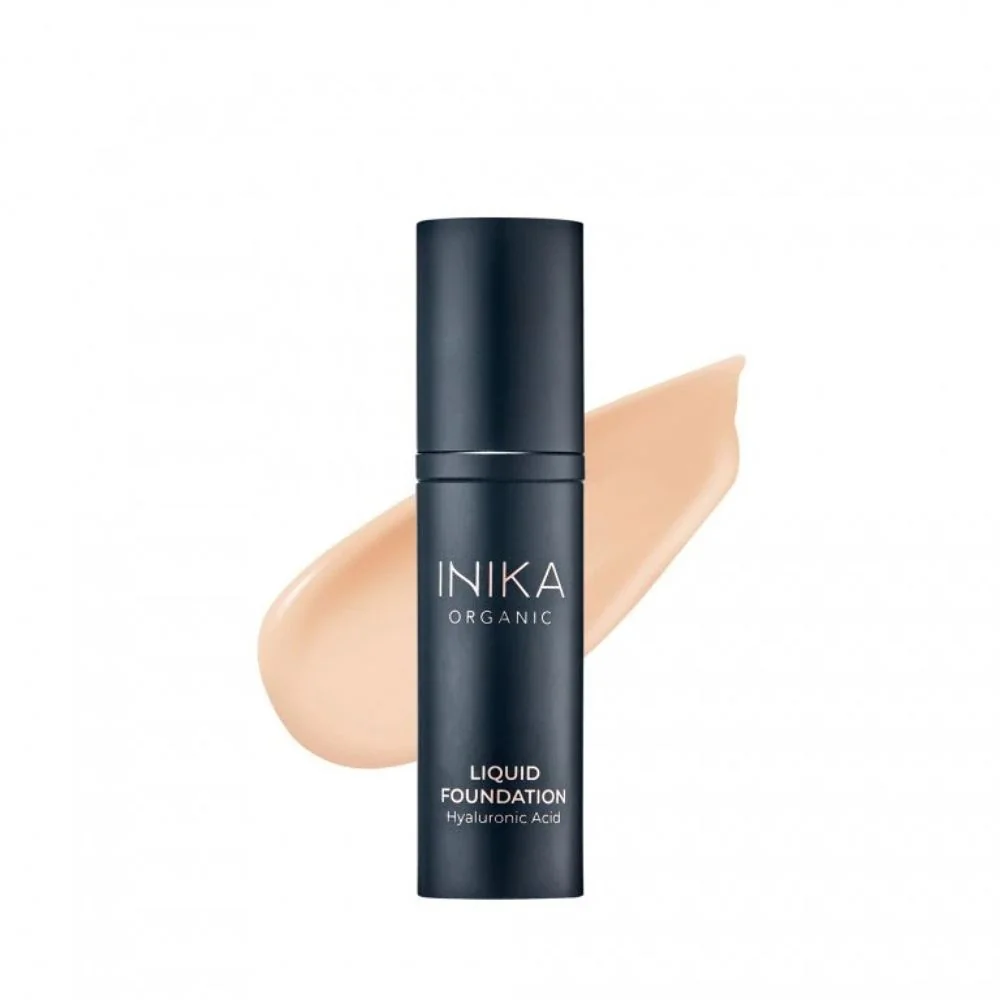 Inika Organic BIO Tekutý make-up s kyselinou hyaluronovou Nude 30 ml