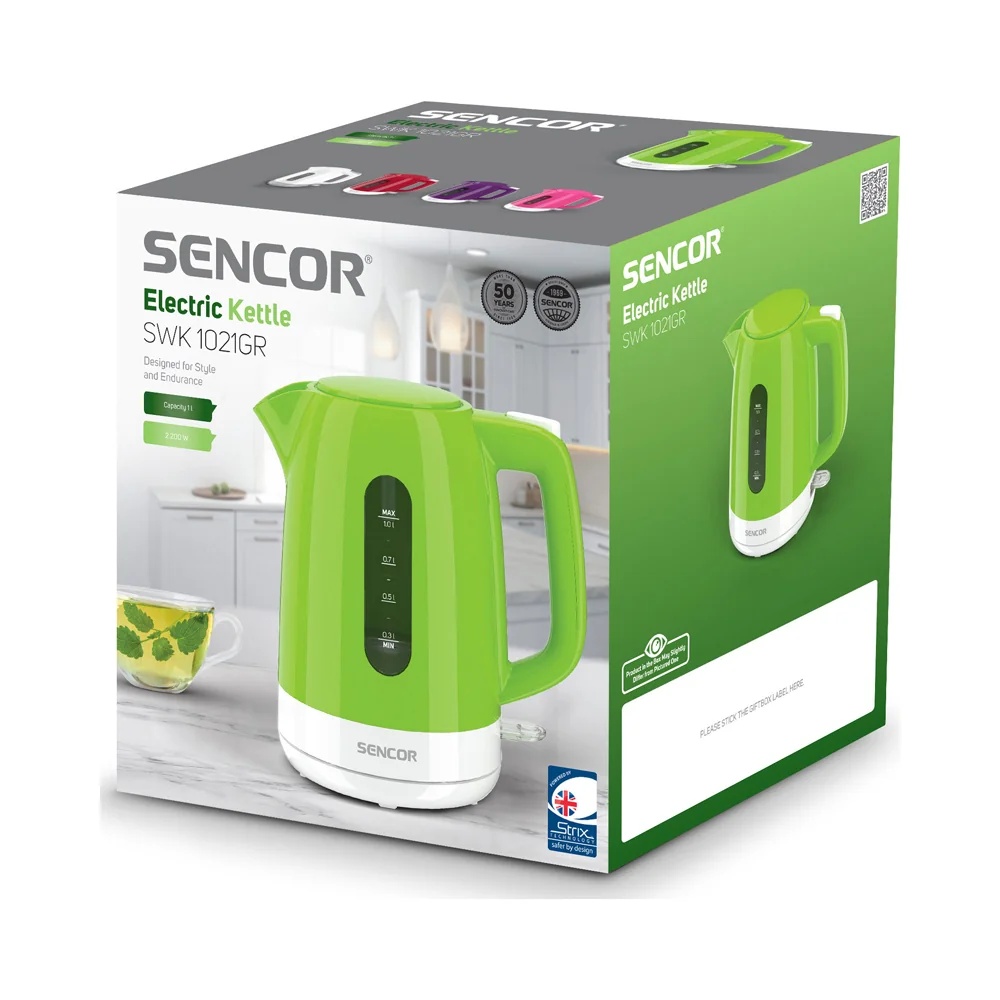 SENCOR SWK 1021GR varná konvice